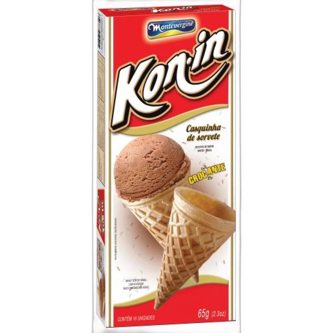 Detalhes do produto Casquinha Sorv Kon In 65Gr(16Un) Montev .