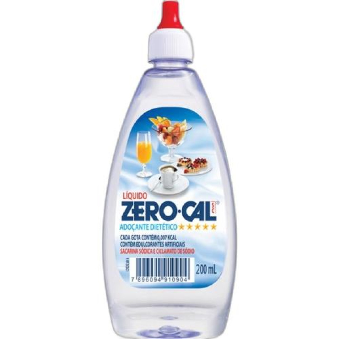 Detalhes do produto Adocante Liq Zero Cal 200Ml Sacarina