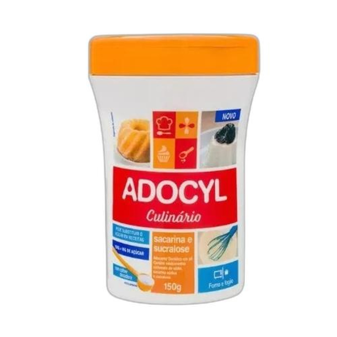 Detalhes do produto Adocante Po Adocyl Culinario 150Gr .