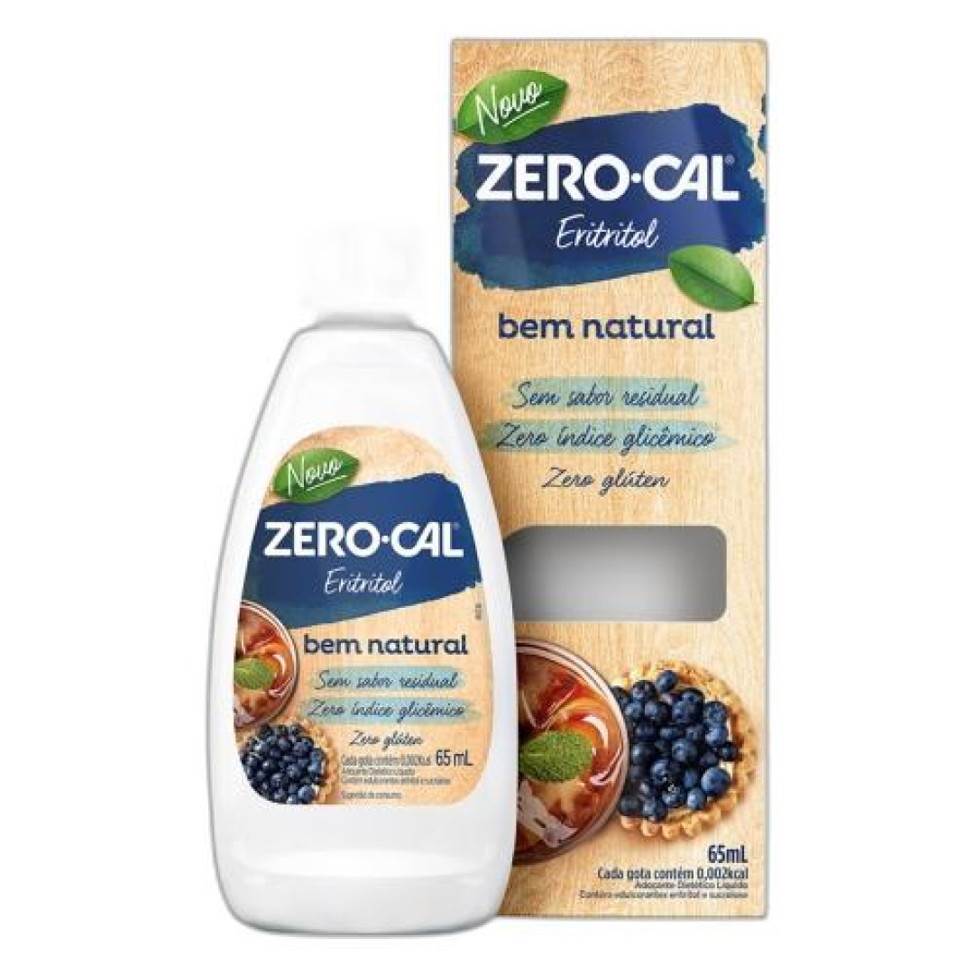 Detalhes do produto Adocante Liq Zero Cal 65Ml Eritritol