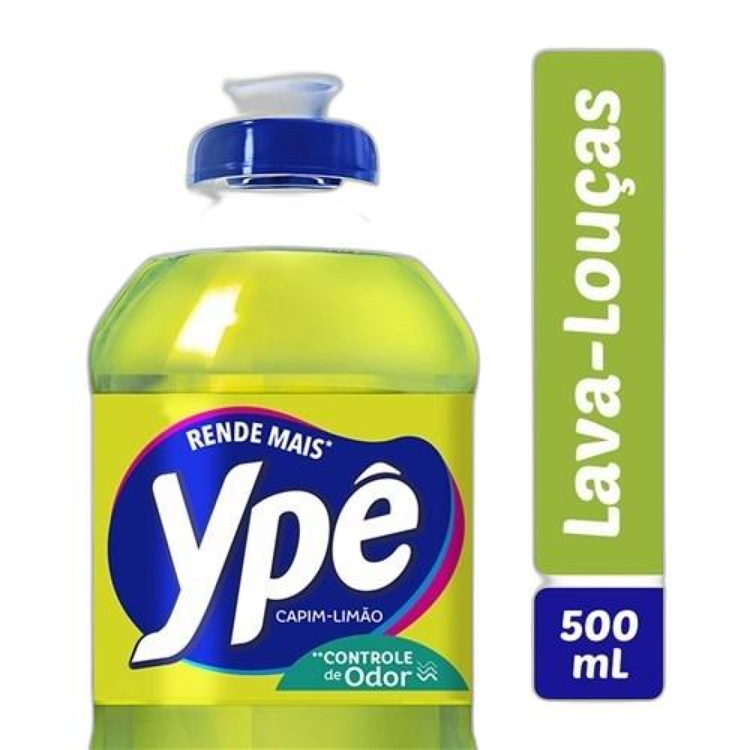 Detalhes do produto Lava Louca Liq 500Ml Ype Capim Limao