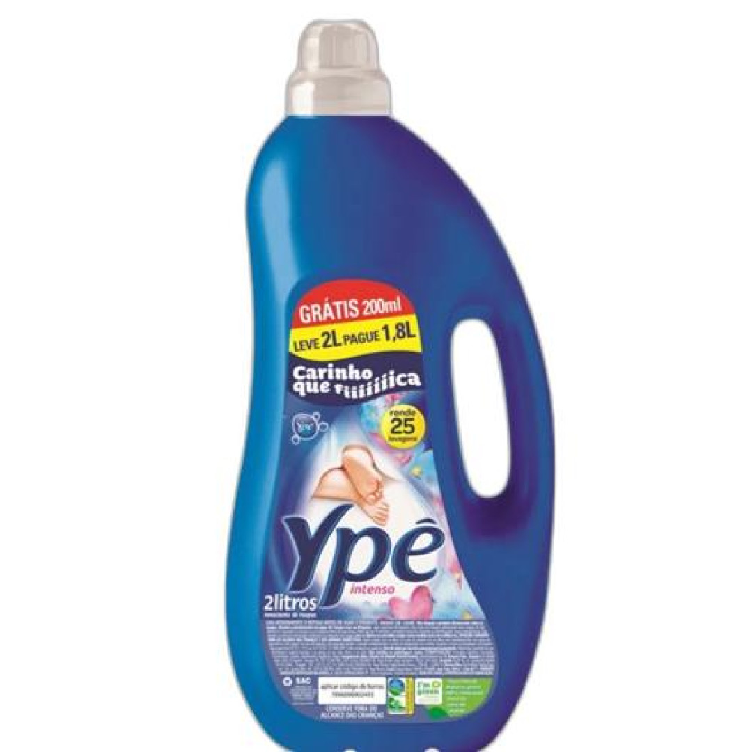 Detalhes do produto Amaciante Tradicional Promo 2L Ype Intenso