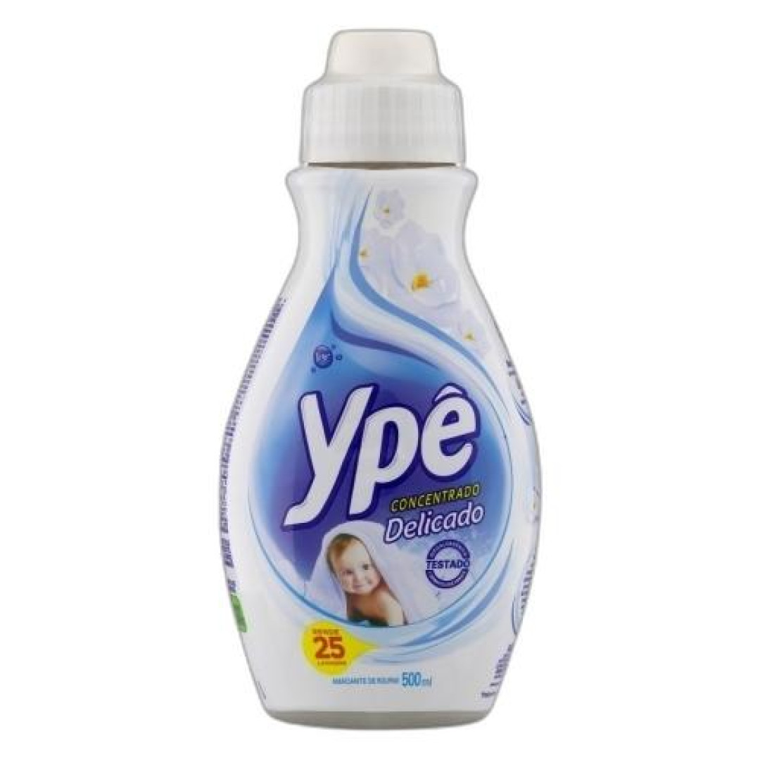Detalhes do produto Amaciante Conc 500Ml Ype Delicado