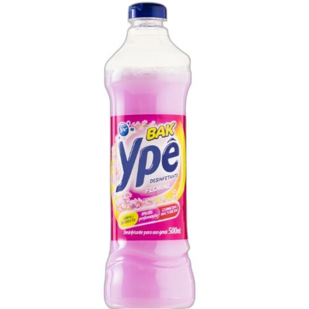 Detalhes do produto Desinfetante Bak 500Ml Ype Floral