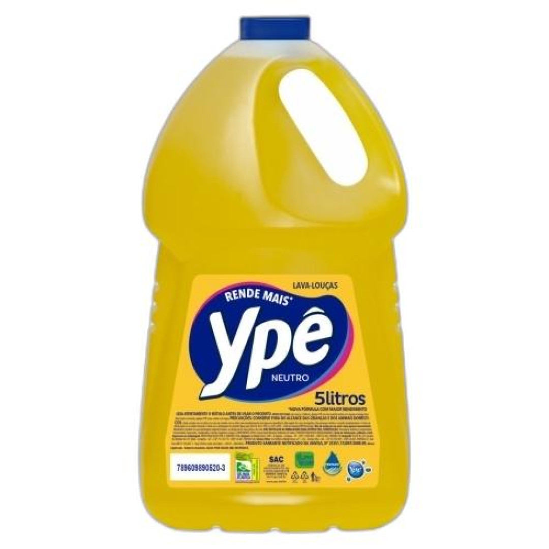 Detalhes do produto Lava Louca Liq 5Lt Ype Neutro