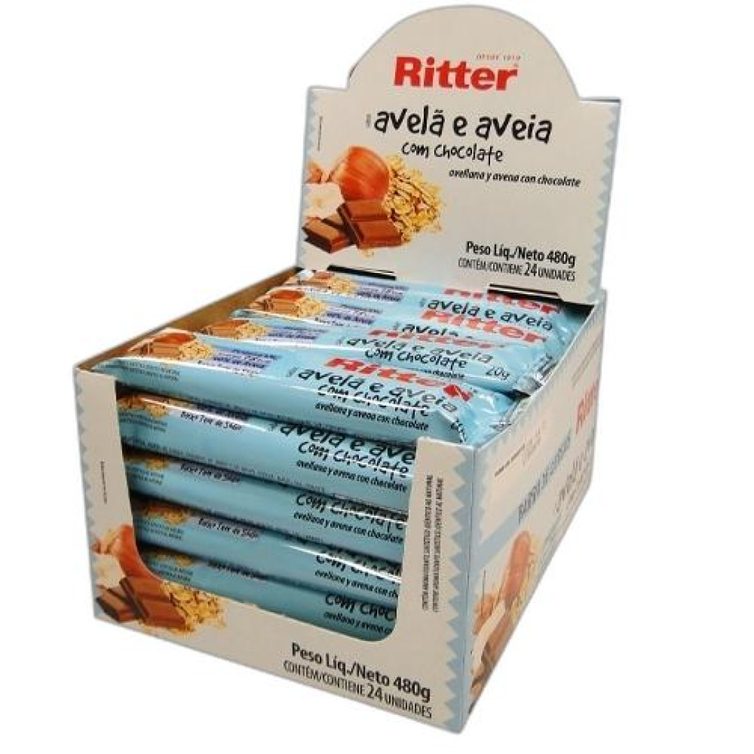 Detalhes do produto Barra Cereais Aveia 20Gr Ritter Avela.aveia