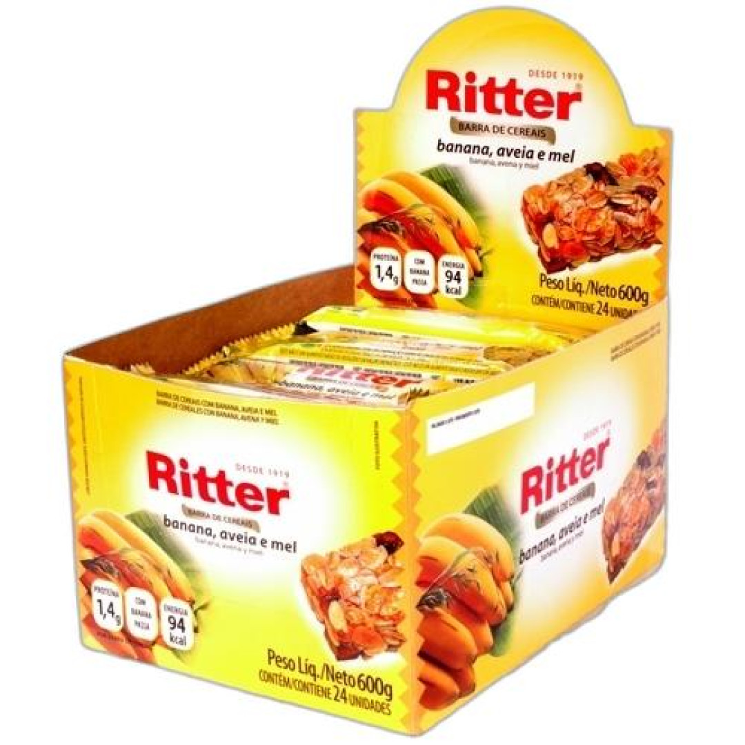Detalhes do produto Barra Cereais 25Gr Ritter Banana.mel