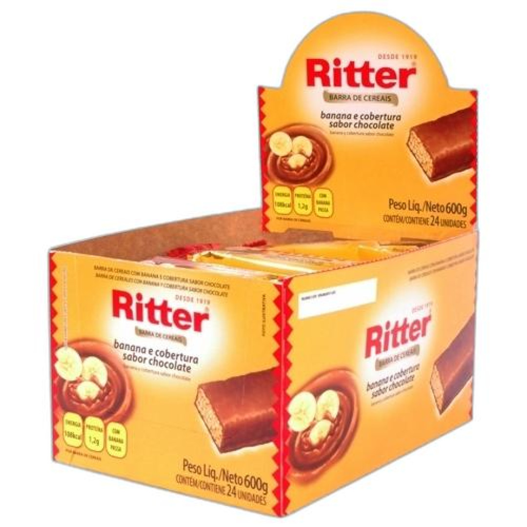 Detalhes do produto Barra Cereais 25Gr Ritter Banana.choc