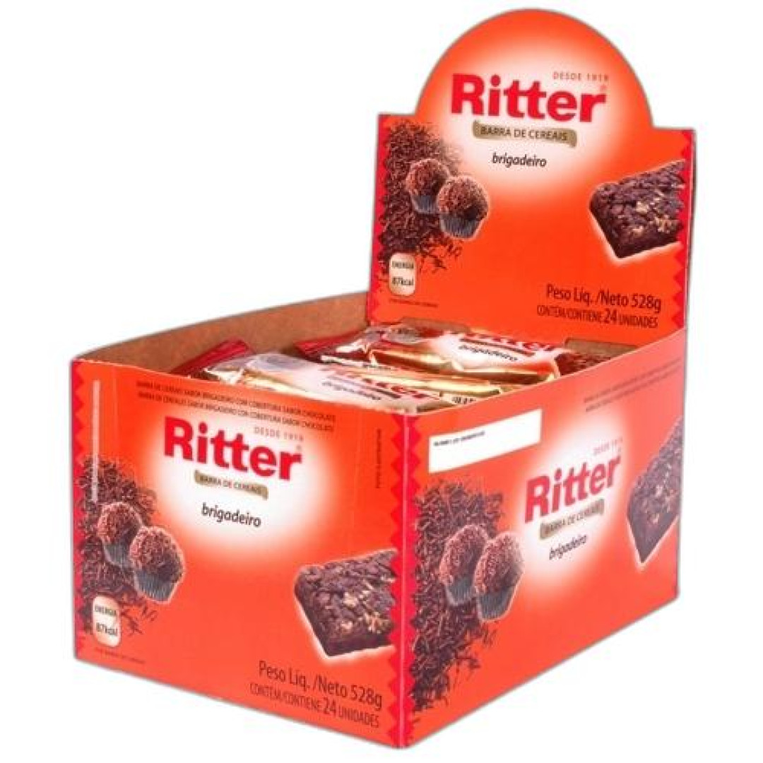Detalhes do produto Barra Cereais 22Gr Ritter Brigadeiro