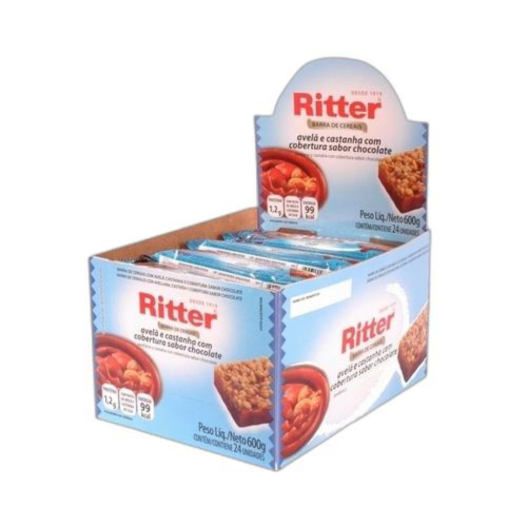 Detalhes do produto Barra Cereais 25Gr Ritter Avela.cast.choc