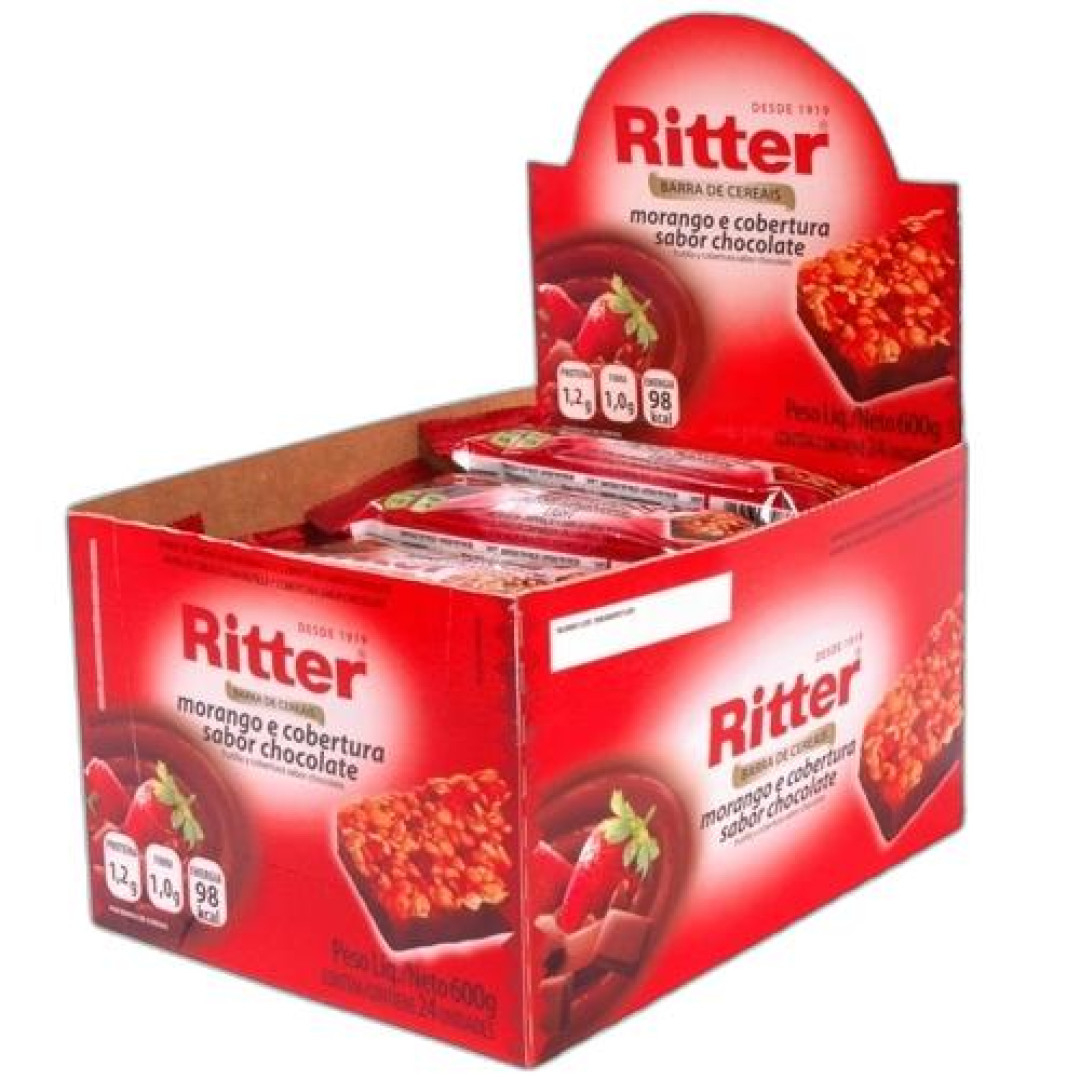 Detalhes do produto Barra Cereais 25Gr Ritter Morang.chocolat