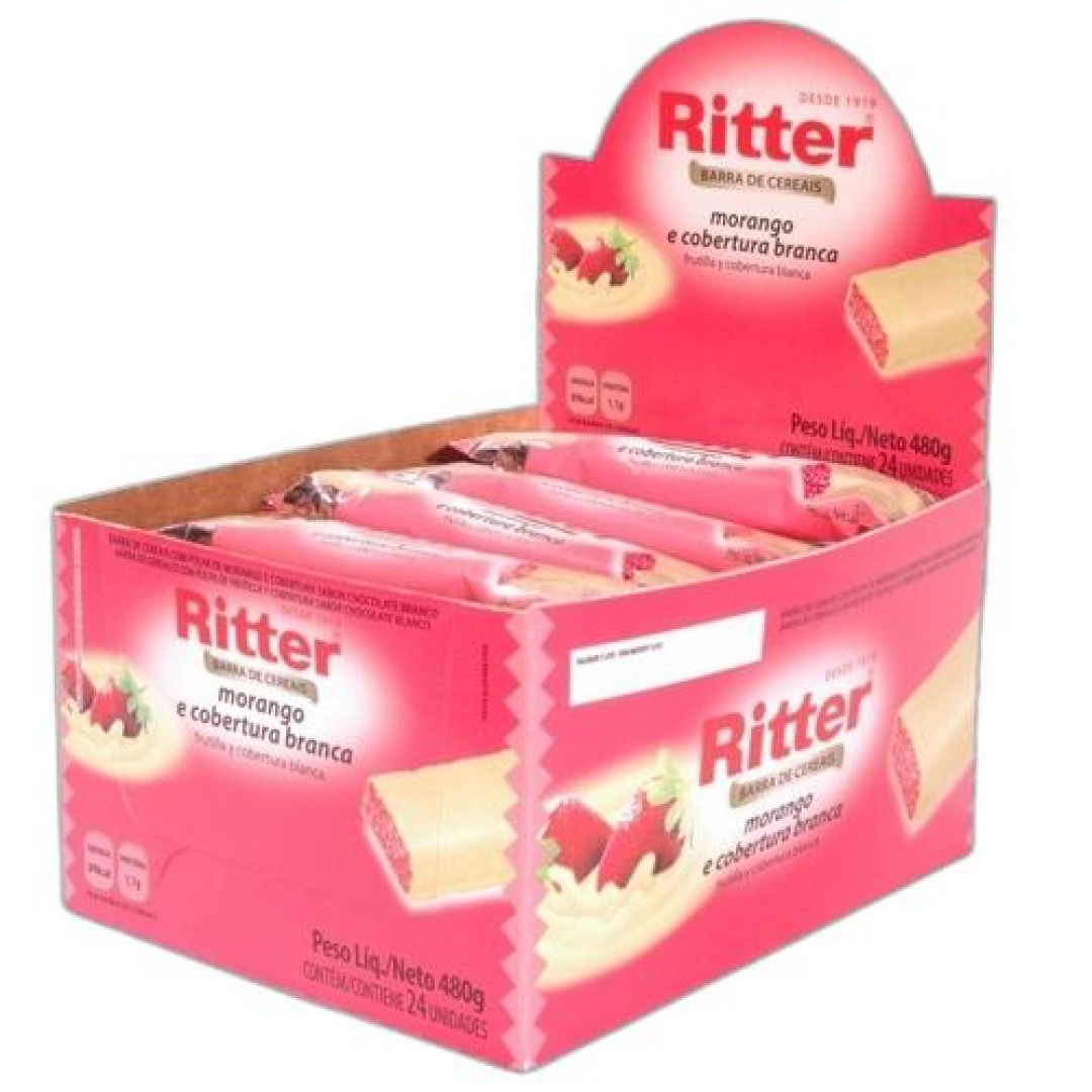 Detalhes do produto Barra Cereais 20Gr Ritter Mor.choc Bco