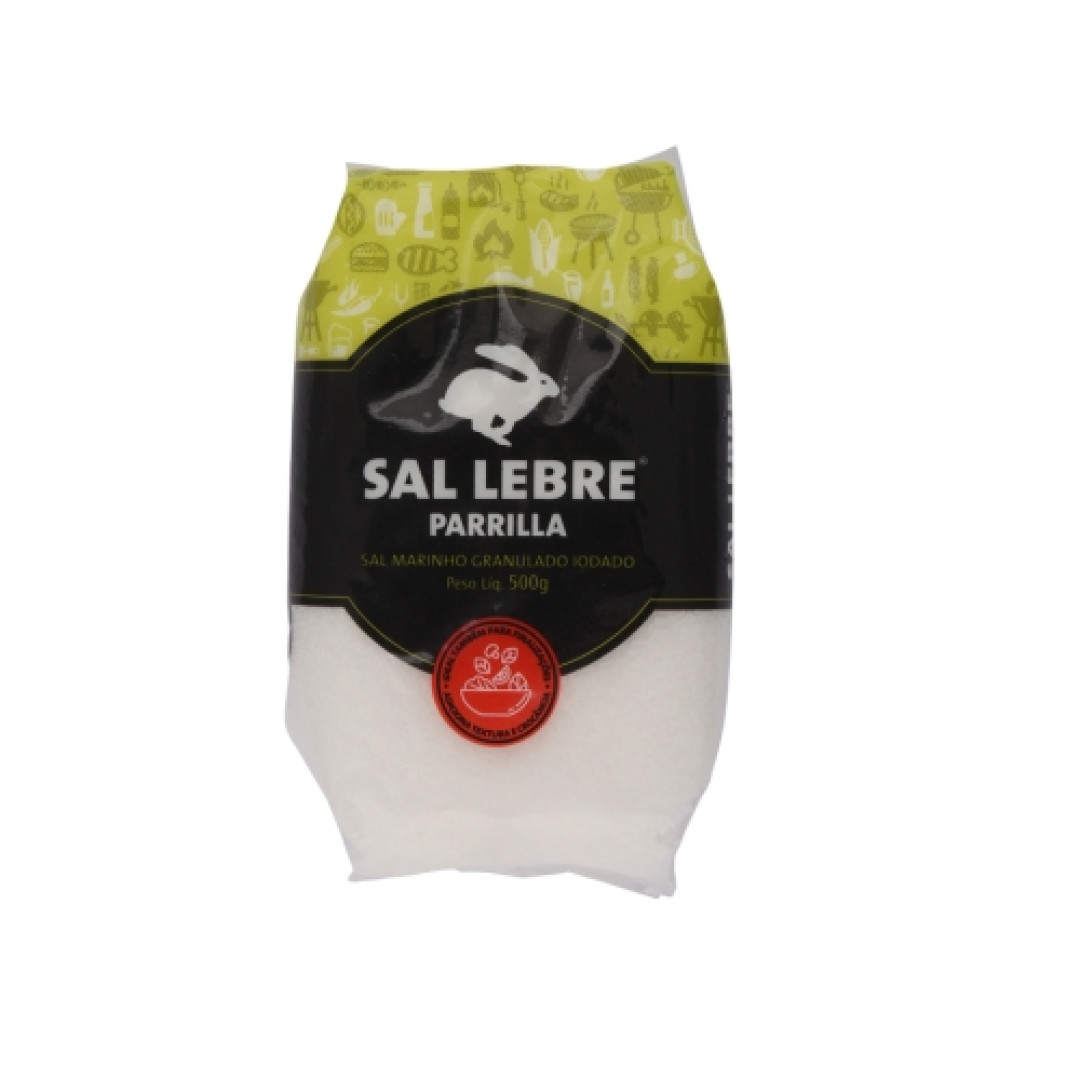 Detalhes do produto Sal Lebre Parrila Granulado 500Gr Norsal .