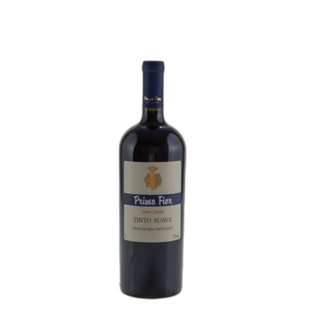 Detalhes do produto Vinho Tinto De Mesa Suave 1L Primo  Vinho Suave