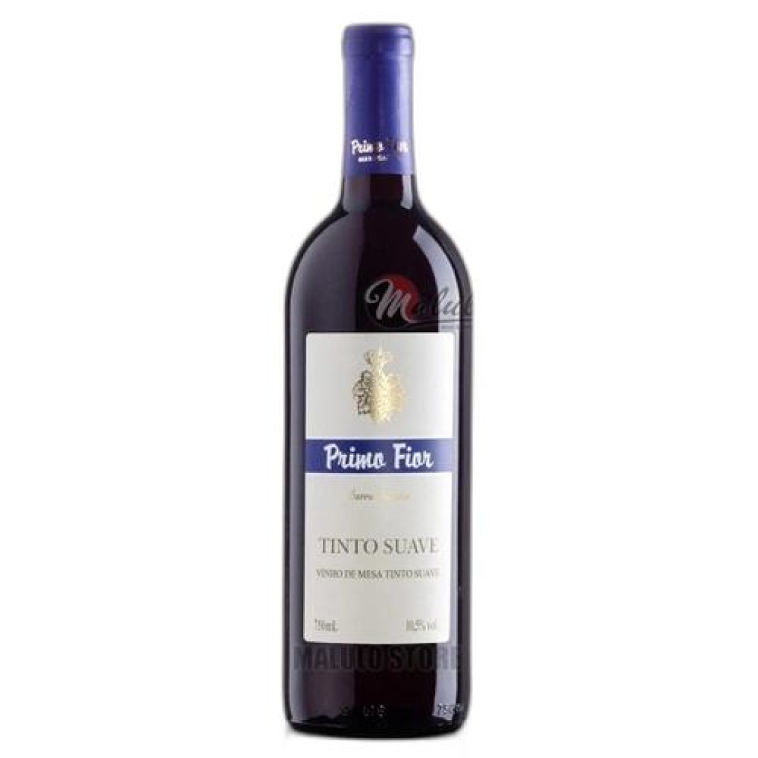 Detalhes do produto Vinho Tinto Suave 750Ml Primo Fior Suave