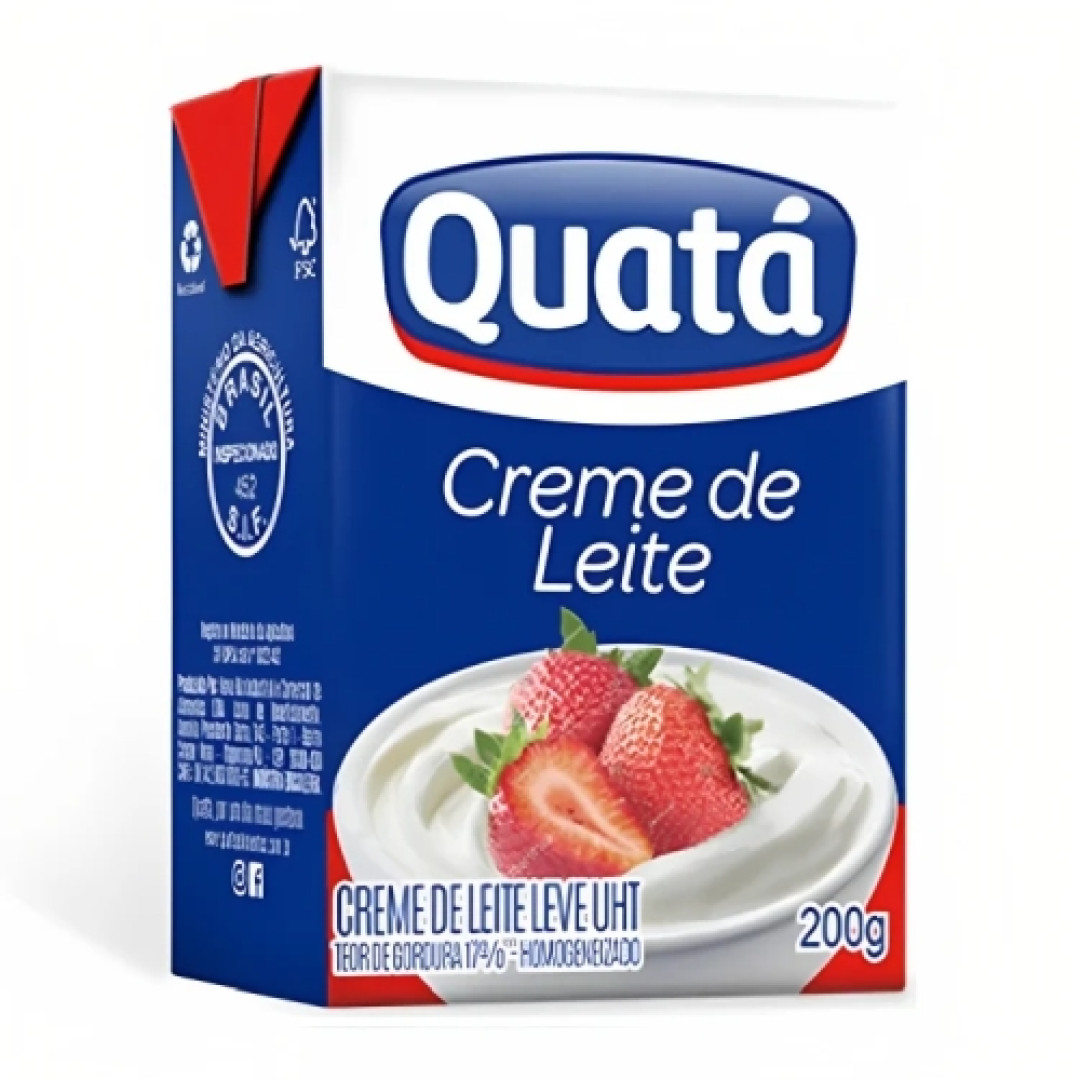 Detalhes do produto Creme Leite Tp 200Gr Quata .