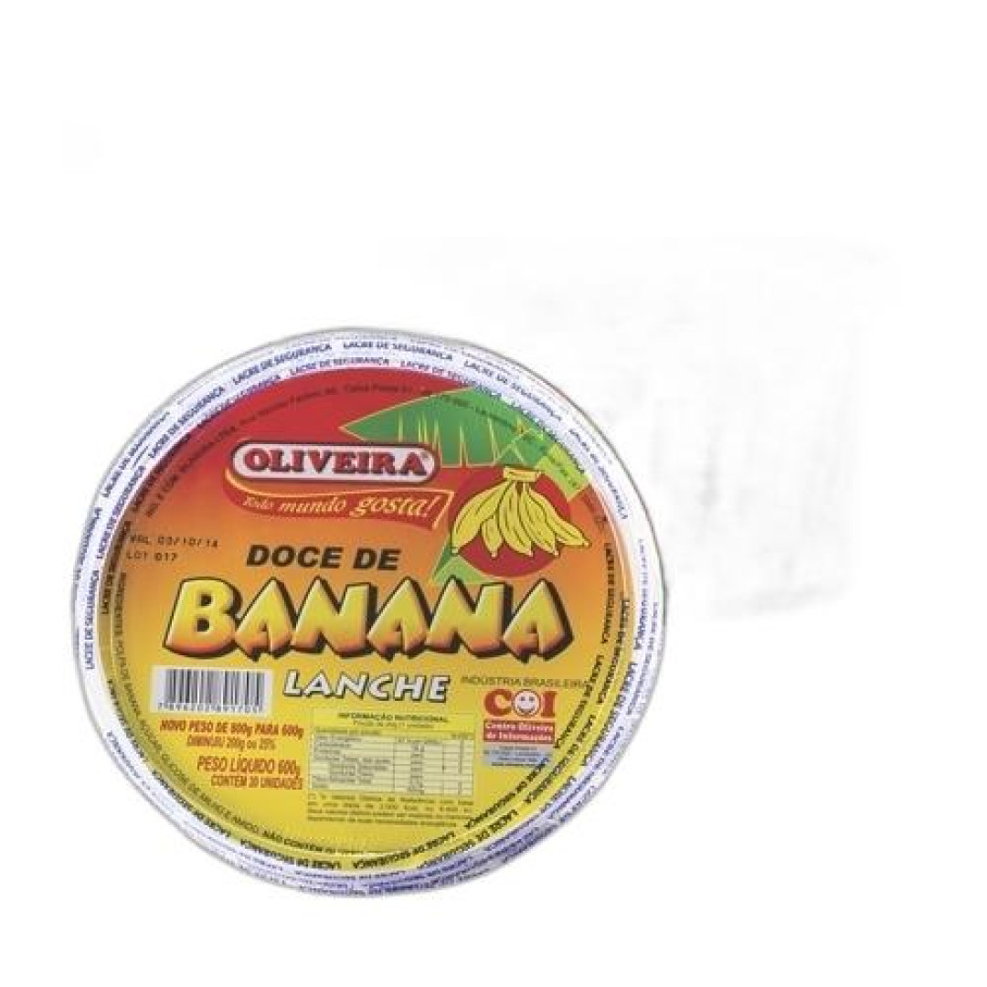 Detalhes do produto Doce Banana Lanche Pt 30X20Gr Oliveira .