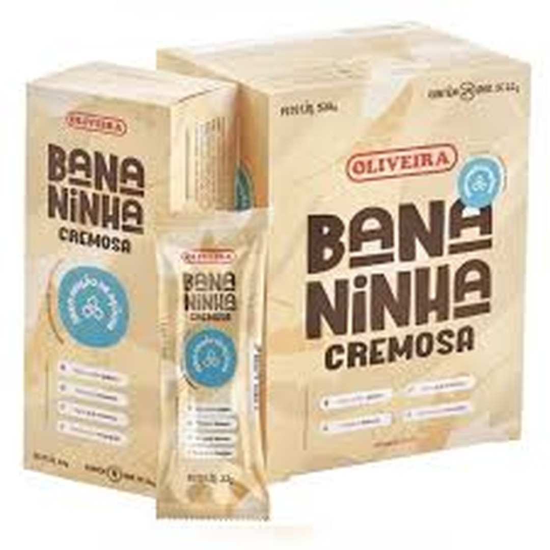 Detalhes do produto Bananinha Cremosa 24X22Gr Oliveira Sem Acucar