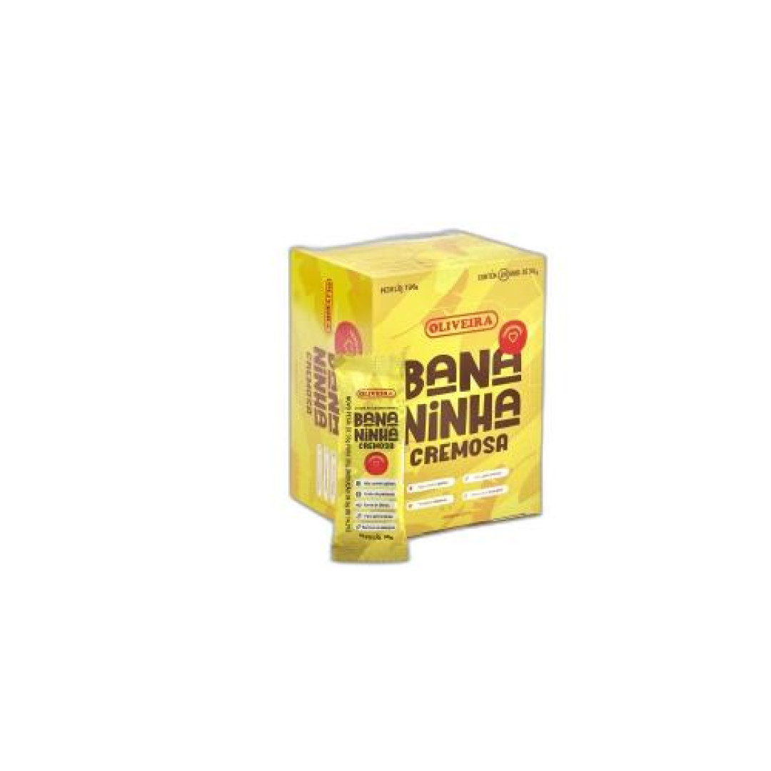 Detalhes do produto Bananinha Cremosa 24X30Gr Oliveira Acucar