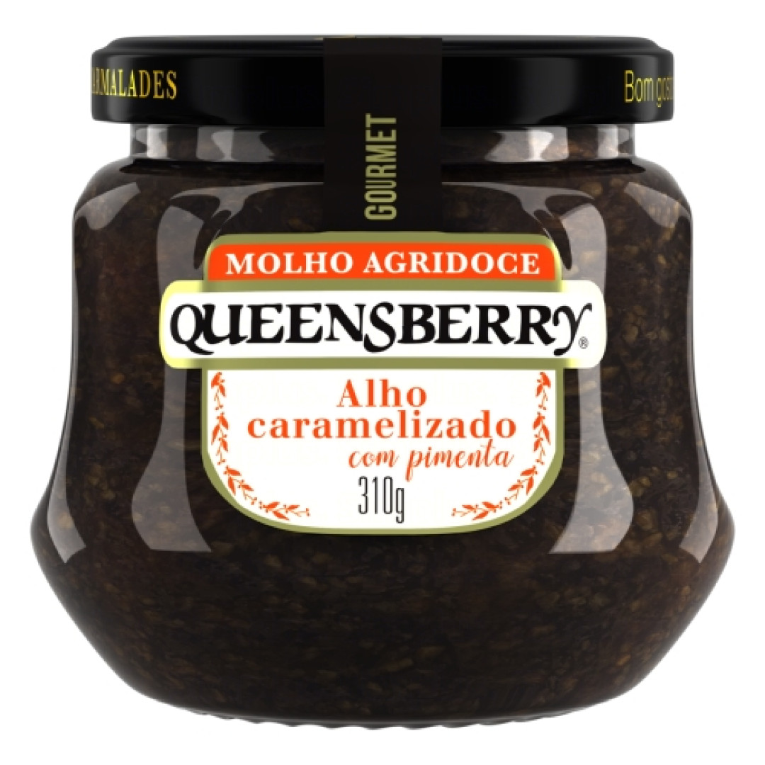 Detalhes do produto Geleia Queensberry Gourmet 310Gr Alho.carameliza