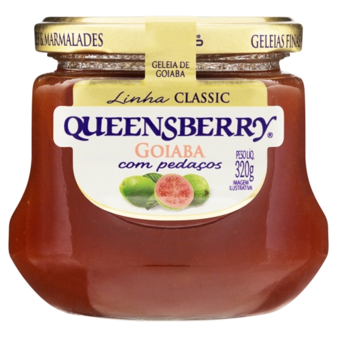 Detalhes do produto Geleia Queensberry Classic 320Gr Goiaba