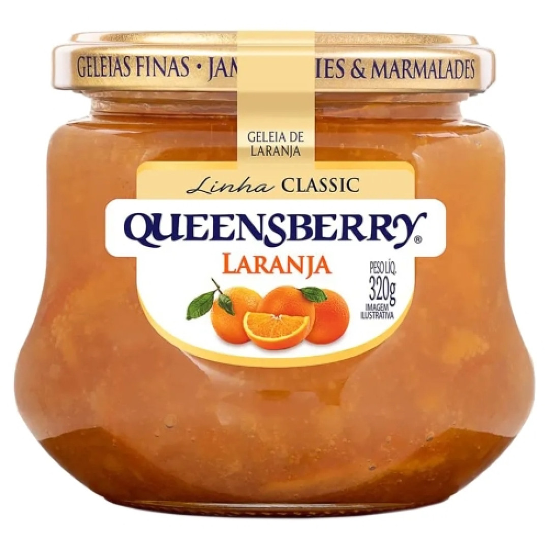 Detalhes do produto Geleia Queensberry Classic 320Gr Laranja