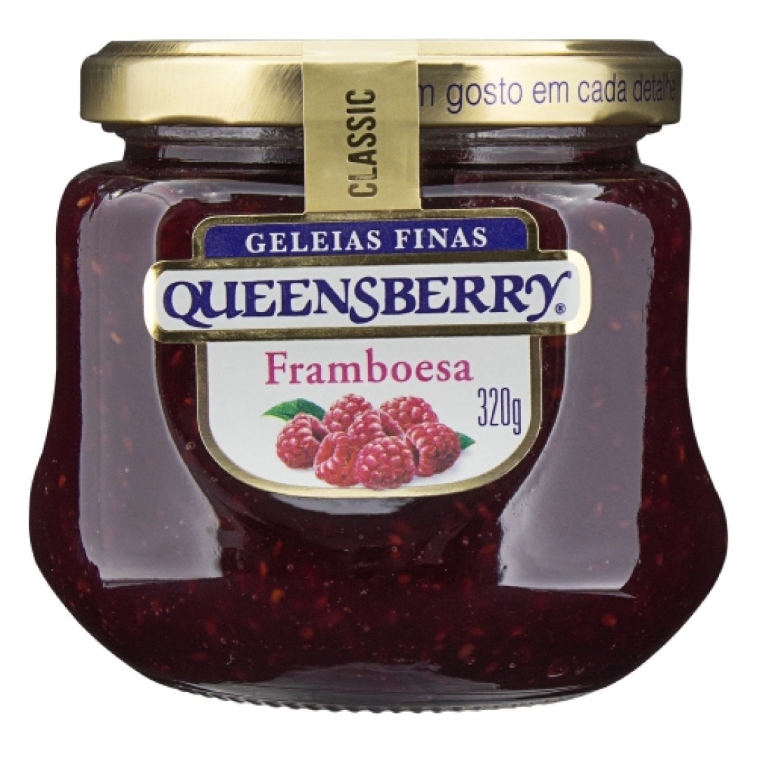 Detalhes do produto Geleia Queensberry Classic 320Gr Framboesa