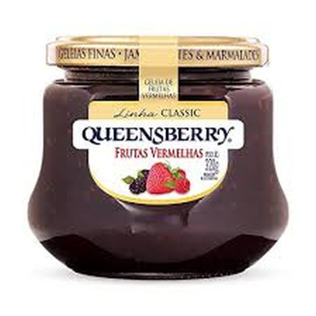 Detalhes do produto Geleia Queensberry Classic 320Gr Frutas Vermelha