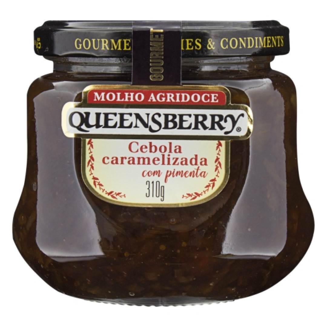 Detalhes do produto Geleia Queensberry Gourmet 310Gr Cebola Carameli