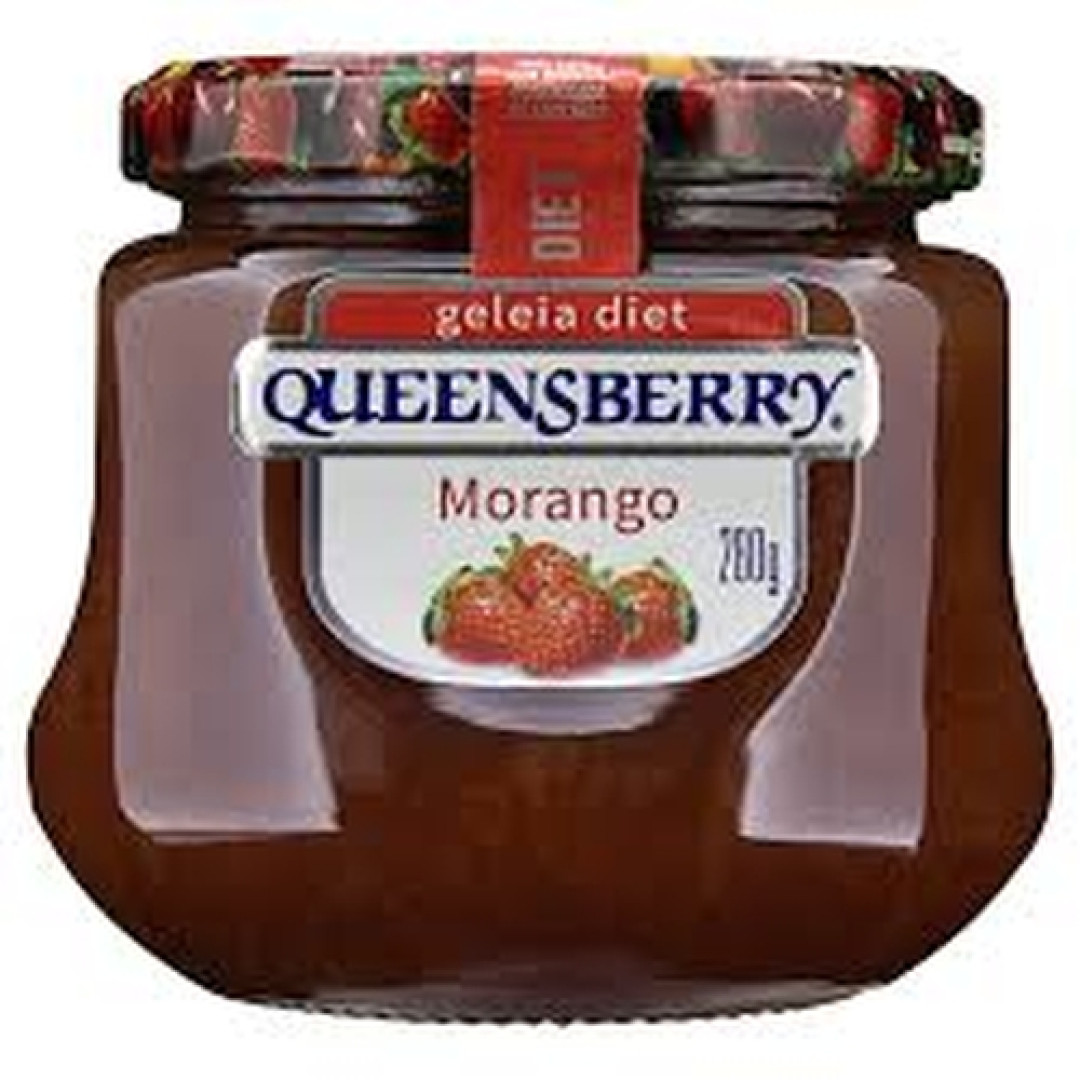 Detalhes do produto Geleia Queensberry Diet 280Gr Morango