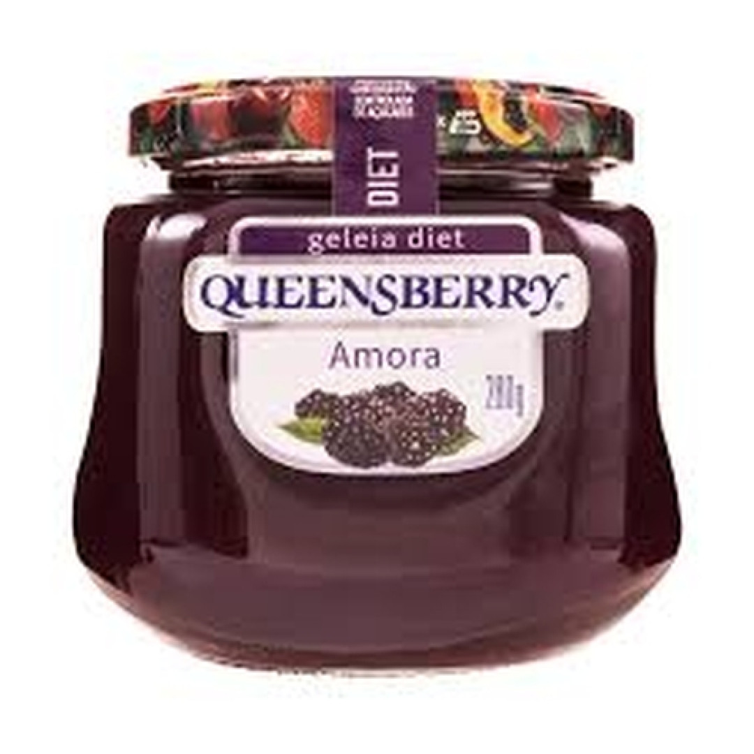 Detalhes do produto Geleia Queensberry Diet 280Gr Amora