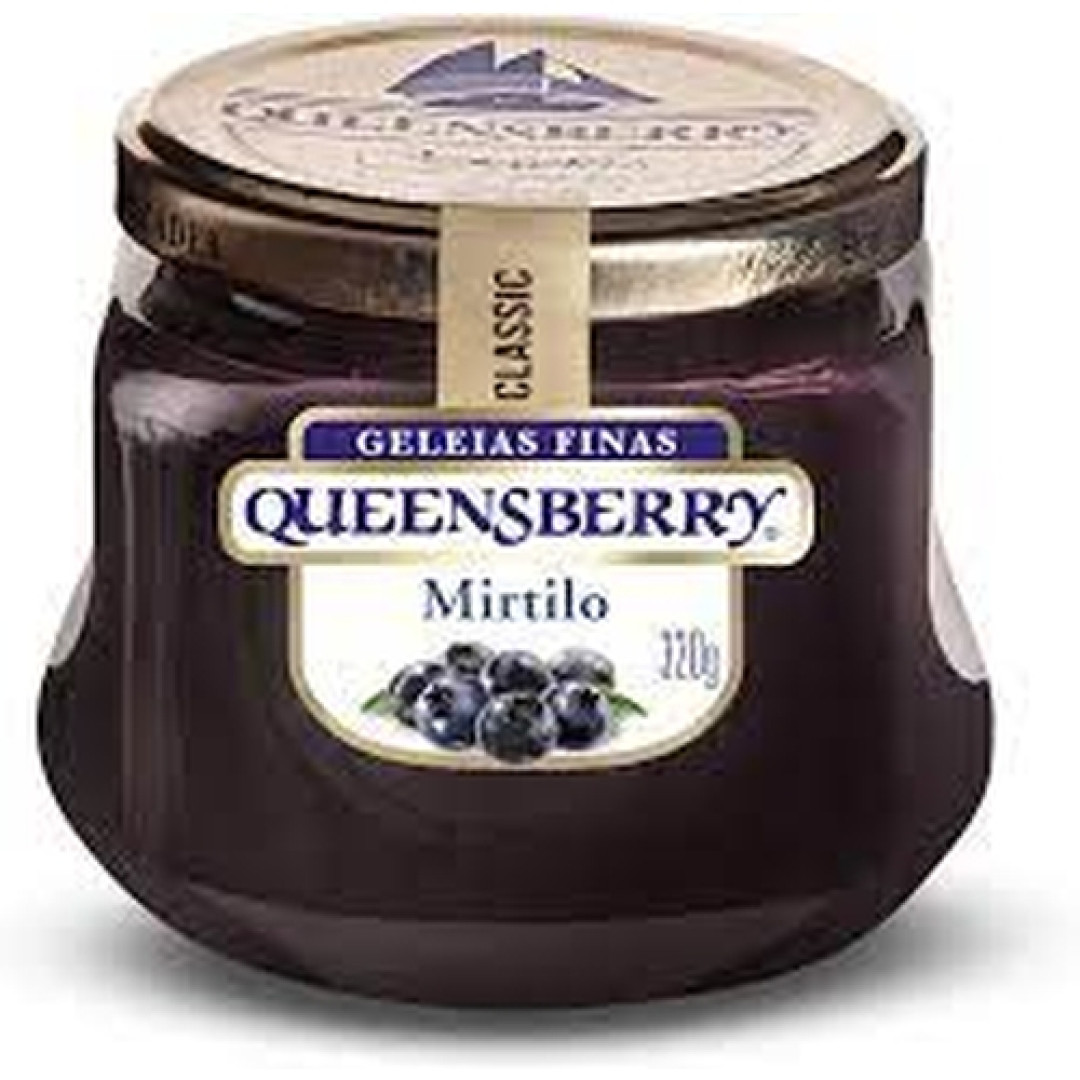 Detalhes do produto Geleia Queensberry Classic 320Gr Mirtilo