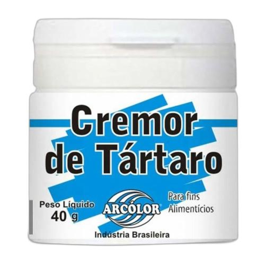 Detalhes do produto X Cremor De Tartaro 40Gr Arcolor .