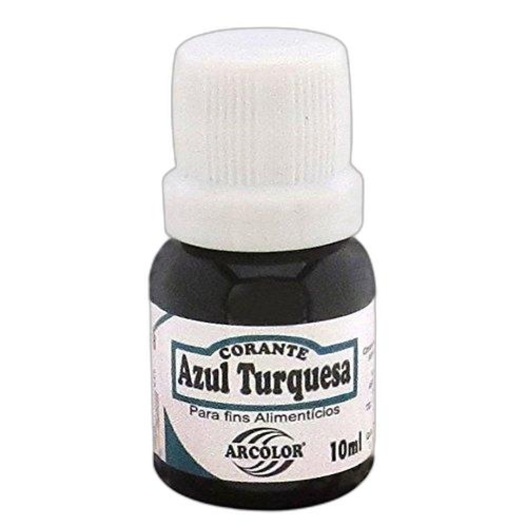 Detalhes do produto X Corante 10Ml Fc Arcolor Azul Turquesa