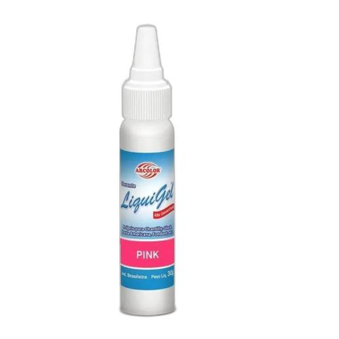 Detalhes do produto X Corante Liquigel 30Gr Arcolor Pink