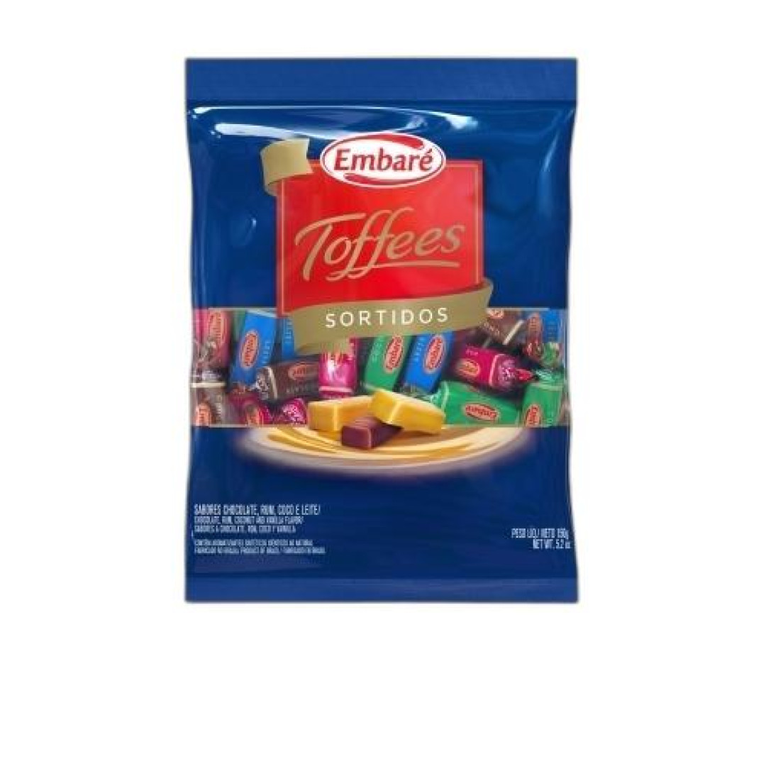 Detalhes do produto Bala Mast Caramelo Toffe 150Gr Embare Sortido