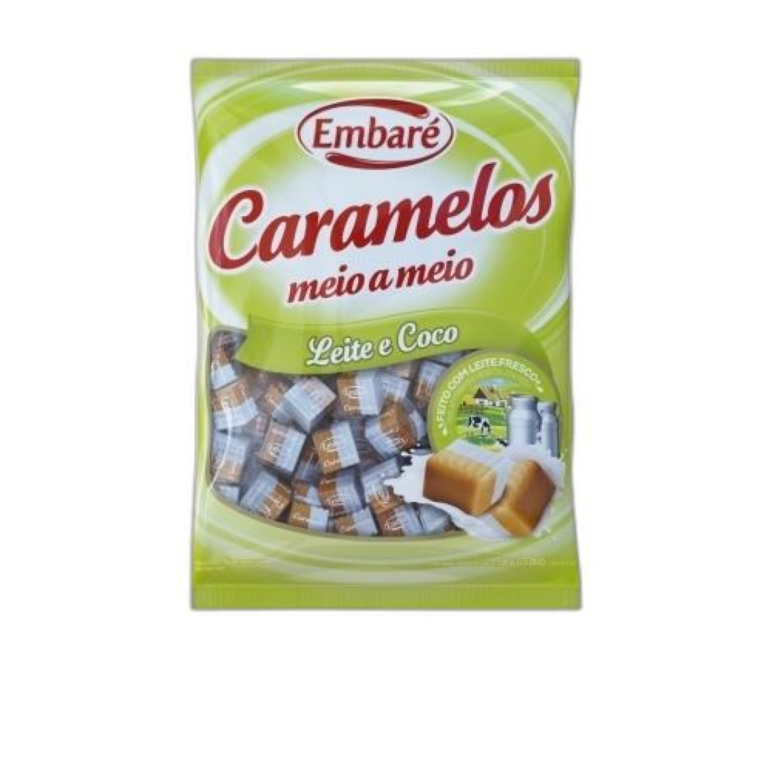 Detalhes do produto Bala Mast Car Meio.meio 660G Embare Leite.coco