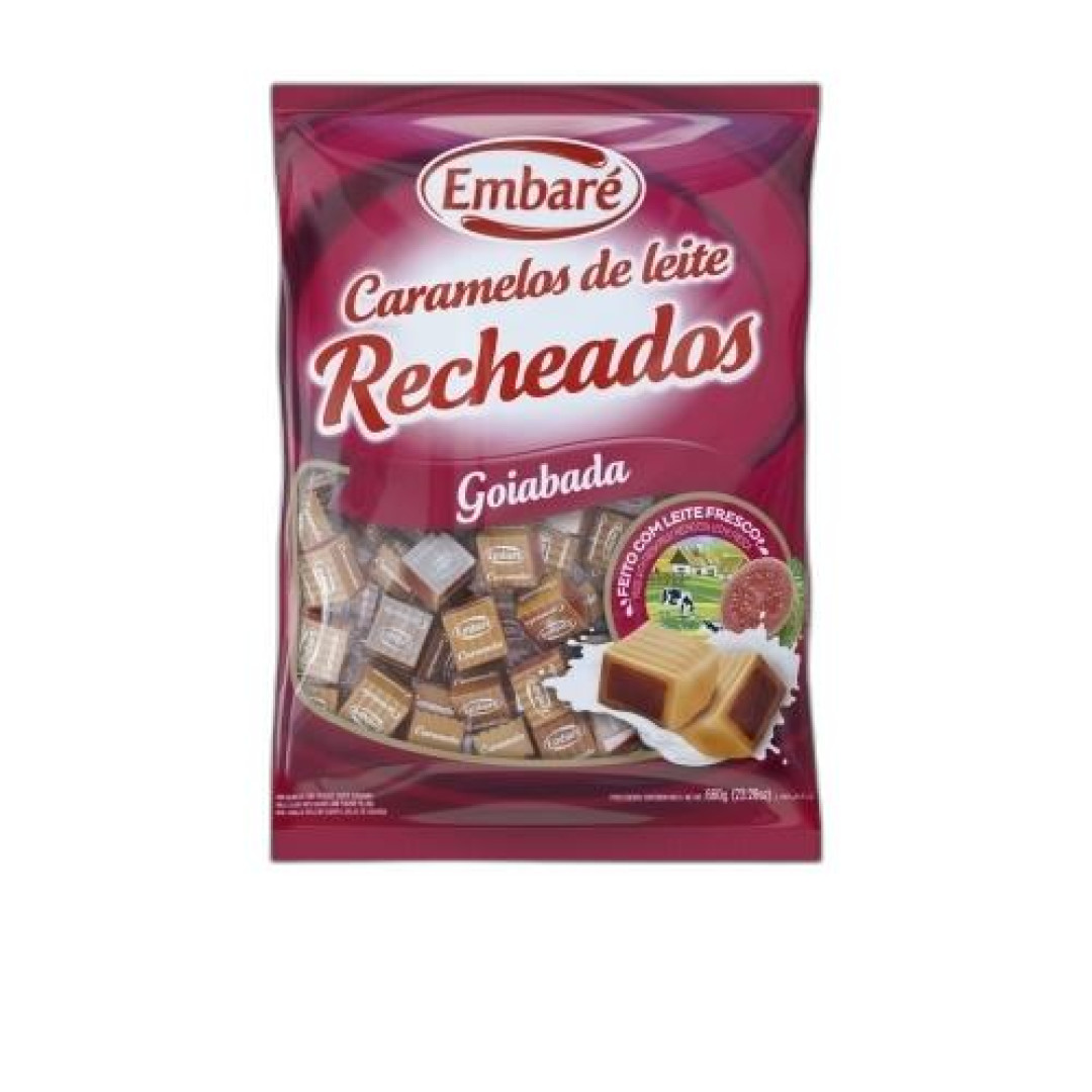 Detalhes do produto Bala Mast Car Recheados 660Gr Embare Leite.goiaba