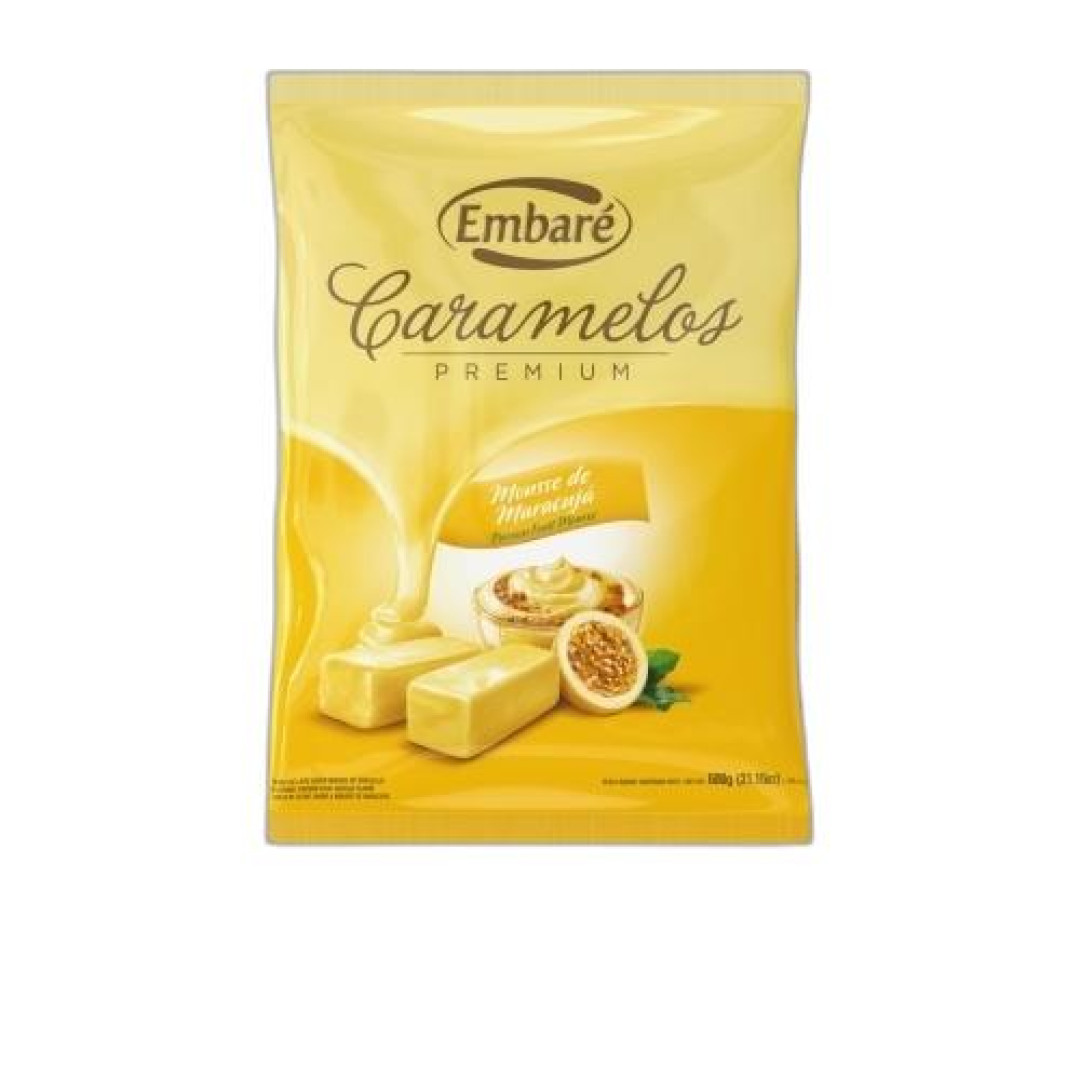 Detalhes do produto Bala Mast Caramelo Premium 600Gr Embare Mousse Maracuja