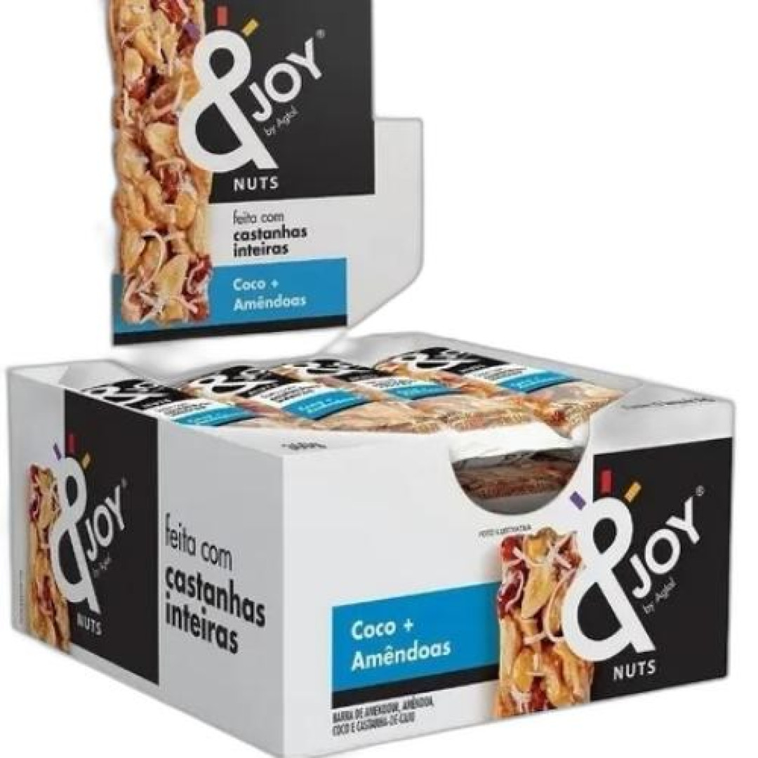 Detalhes do produto Barra Grao Joy Mixed Nuts 30Gr Agtal Coco.amendoas