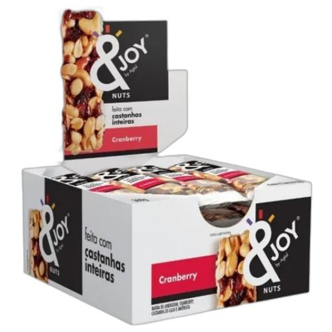 Detalhes do produto Barra Grao Joy Mixed Nuts 30Gr Agtal Cranberry