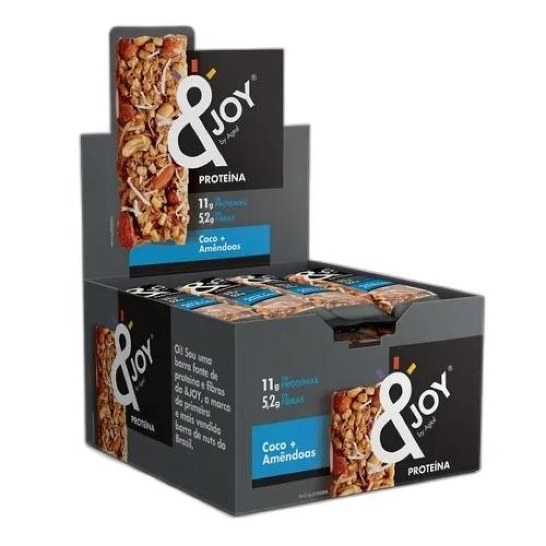 Detalhes do produto Barra Grao Joy Protein Nuts 35Gr Agtal Coco.amendoas