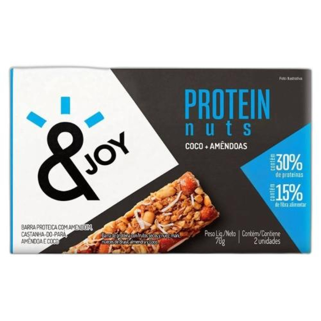 Detalhes do produto Barra Grao Joy Protein Nuts 02X35Gr Agta Coco.amendoas