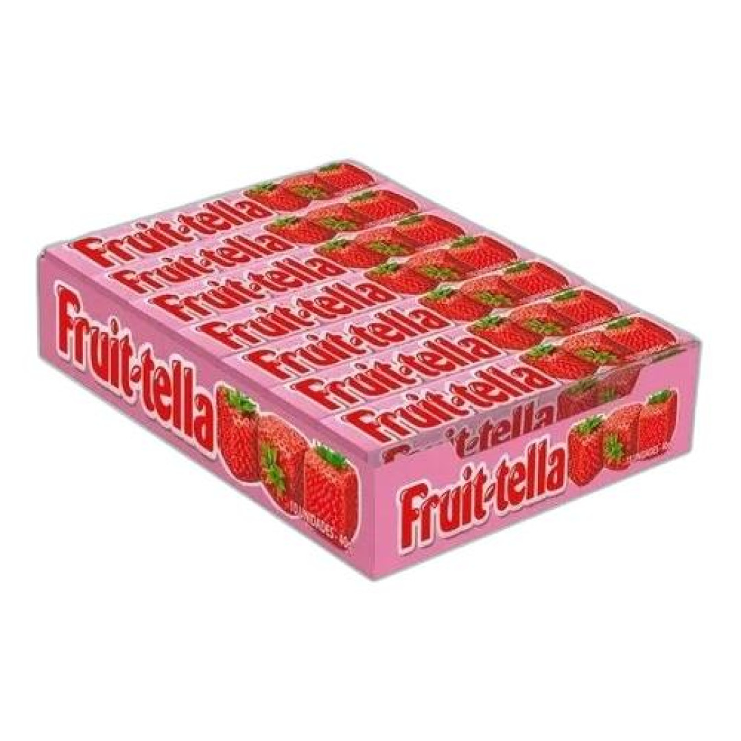 Detalhes do produto Bala Mast Fruitella Dp 16X40Gr Van Melle Morango