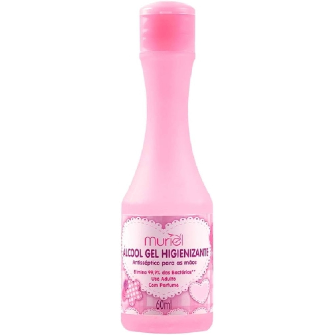 Detalhes do produto Alcool Gel Higienizante 60Ml Muriel Rosa