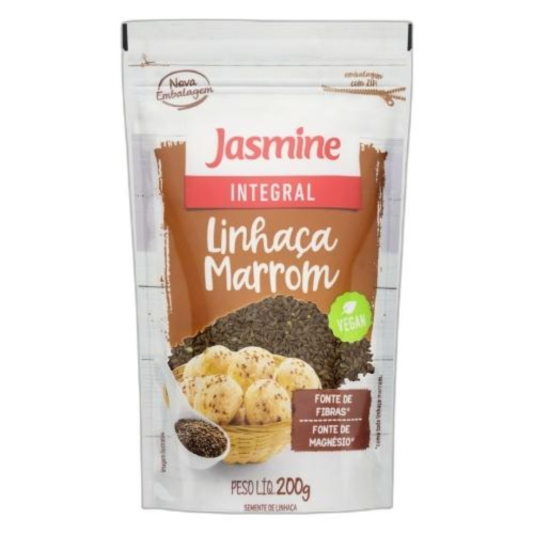 Detalhes do produto Linhaca Marron 200Gr Jasmine  .