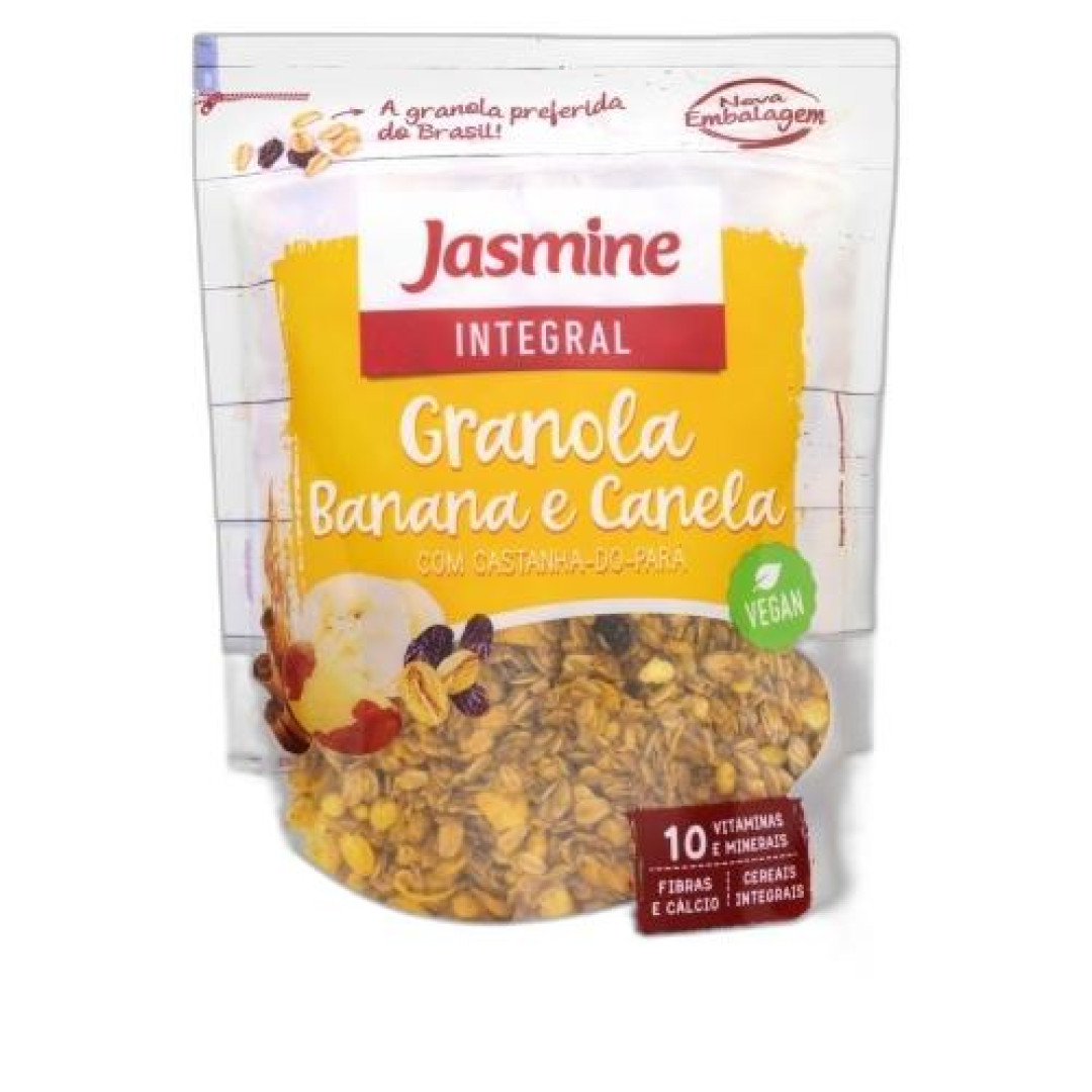 Detalhes do produto Granola Integral 250Gr Jasmine  Banana.canela