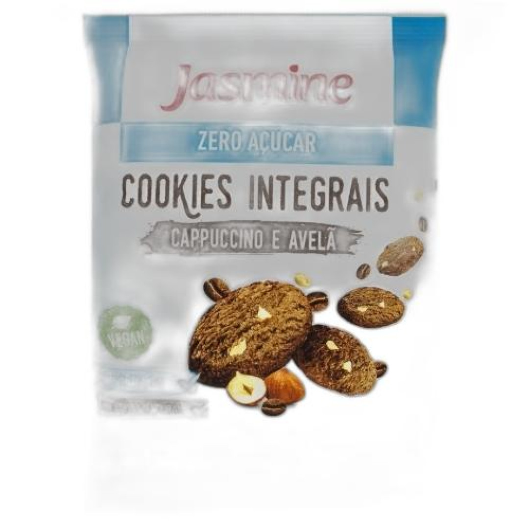 Detalhes do produto Bisc Cookies Zero Acucar 120Gr Jasmine Cappuc.avela