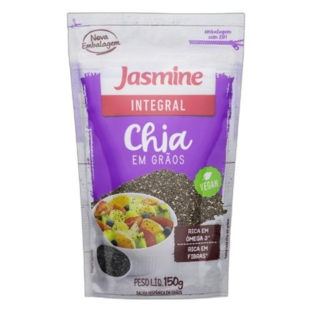 Detalhes do produto Chia Graos Integ 120Gr Jasmine  .
