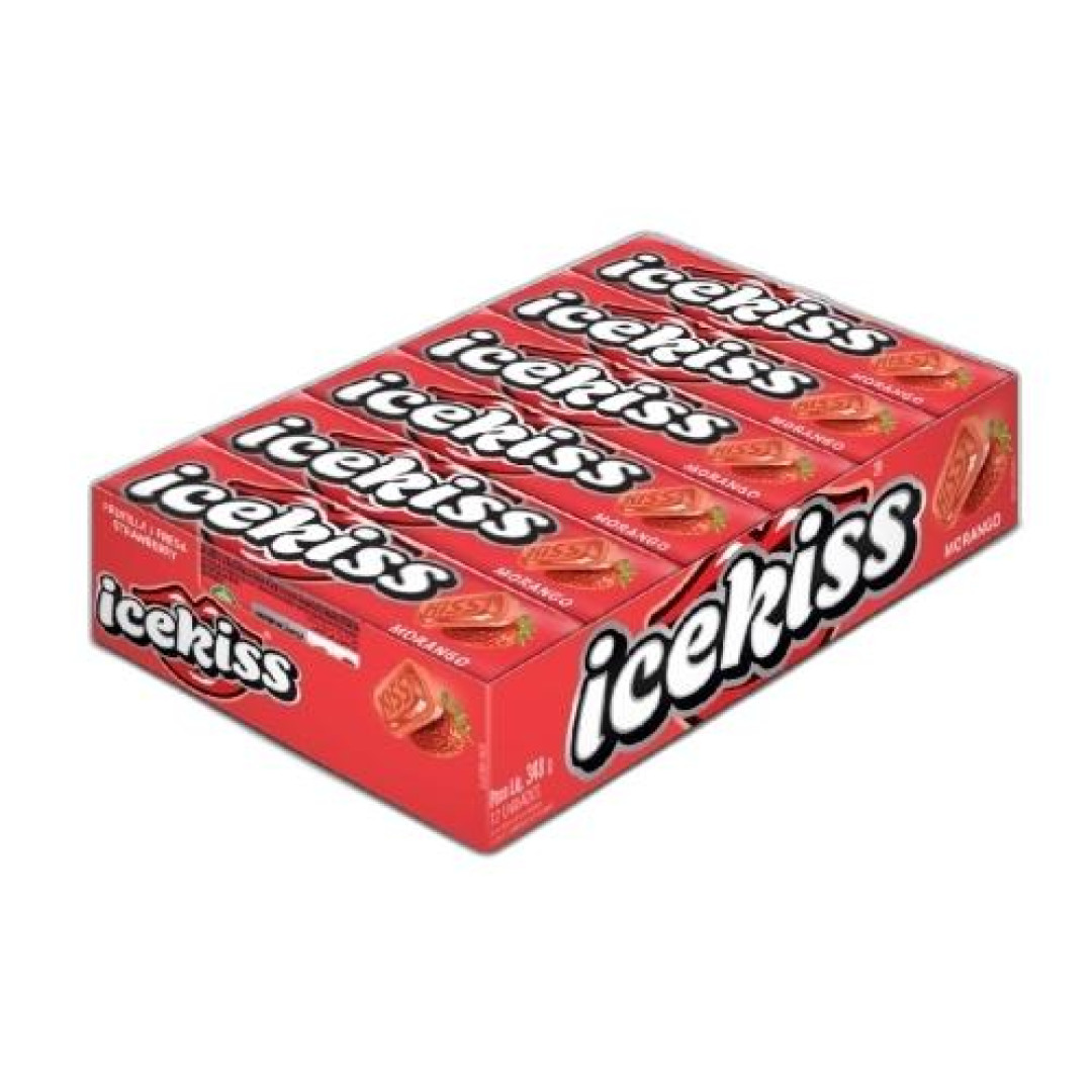 Detalhes do produto Drops Icekiss Dp 12X29Gr Cory Morango